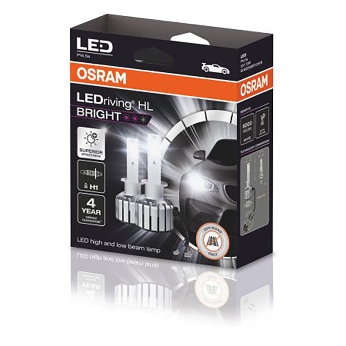 Osram LEDriving HL Bright H1 12V - Sæt