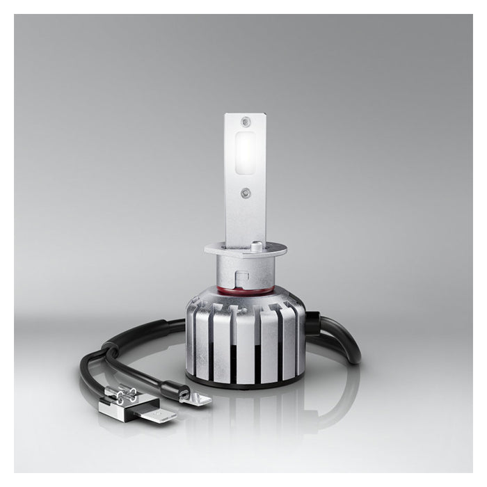 Osram Night Breaker H1 LED pære i tændt tilstand