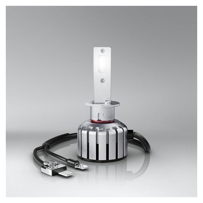 Osram Night Breaker H1 LED pære i tændt tilstand