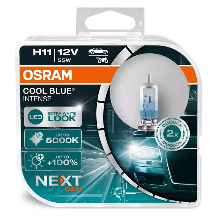 Osram Cool Blue Intense Next Gen H11 55W 12V - Sæt
