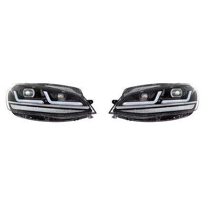 Osram Forlygtesæt VW Golf VII Facelift Black Edition