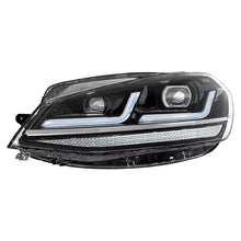 Osram Forlygtesæt VW Golf VII Facelift Black Edition - nærbillede af lygten
