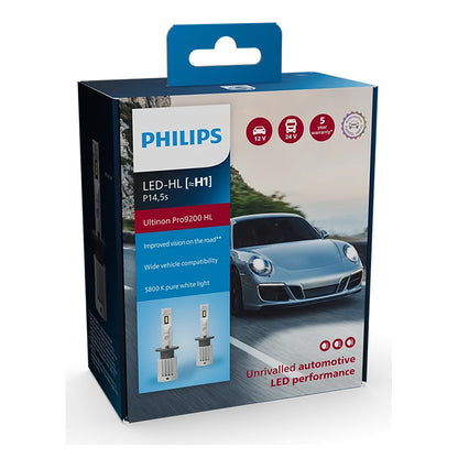 Philips Ultinon Pro9200 LED H1 12/24V - Sæt