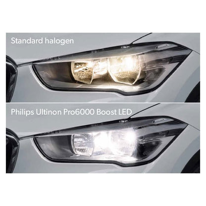 Philips Ultinon Pro6000 Boost LED H4 Gen 2. ECE - Sæt