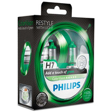 Philips Colorvision Grøn H7 55W 12V - Sæt