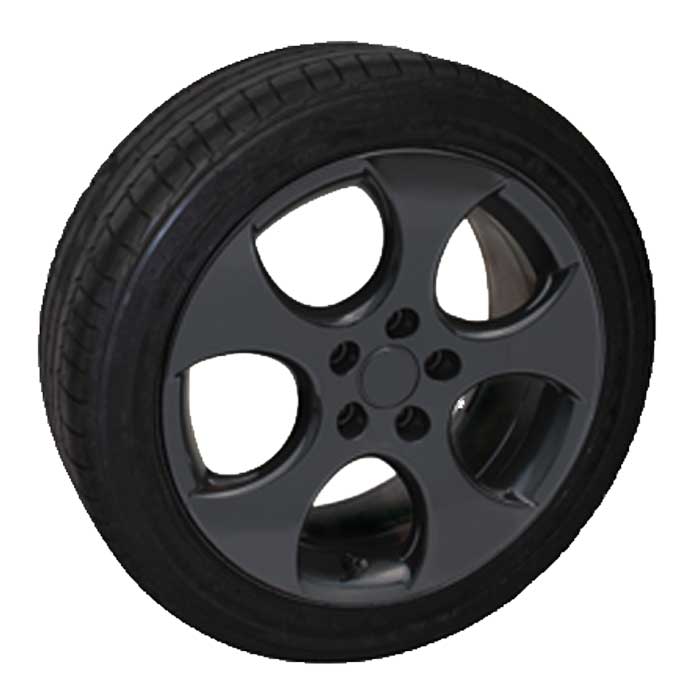 Foliatec Sprayfolie blank sort 2x400ml produktbillede