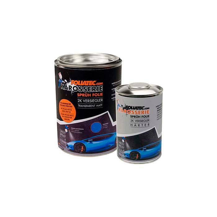 Foliatec spraysystem, 2x5L white mat, 2C sealer mat