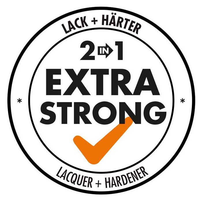 Foliatec 2 Komponent Universallak sort - 400ml