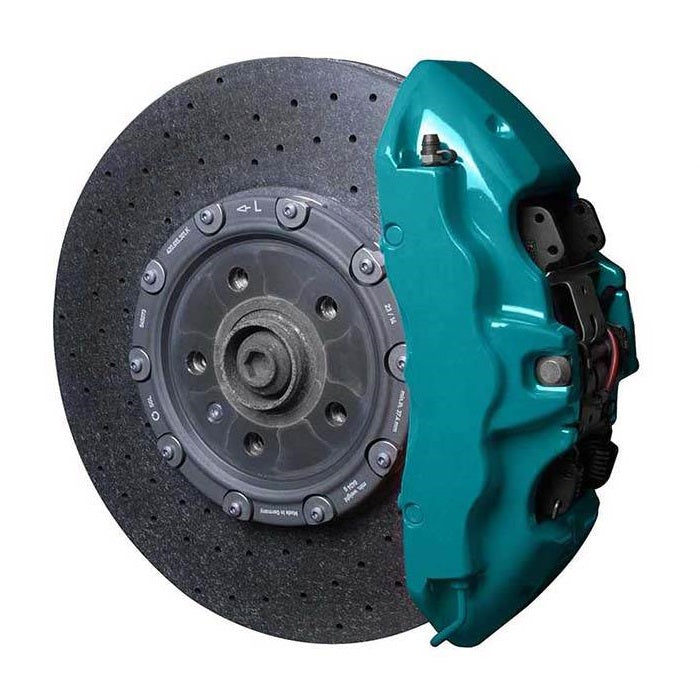 Foliatec Bremsekaliberlak Miami Beach Blue med pensel produktbillede