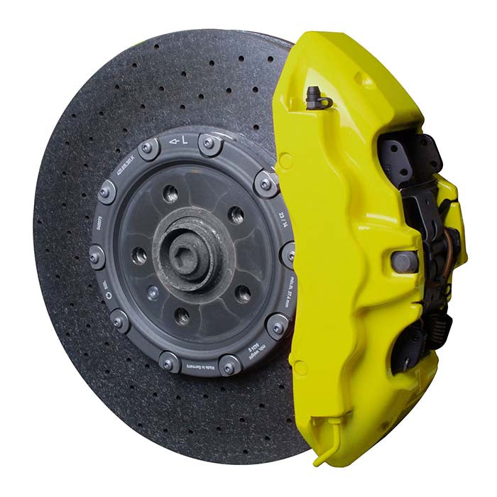 Foliatec Bremsekaliberlak neon gul pensel produktbillede