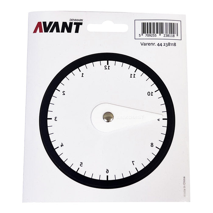 Avant selvklæbende p-skive 145x125mm produktbillede