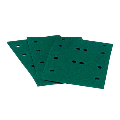 HQ400 film abrasive 80x130 mm 12 hul P60, 100 stk.