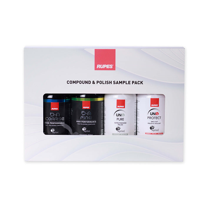 Rupes compound & polish sample pack