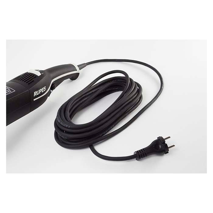 Rupes LH19E polermaskine med sort kabel og stik