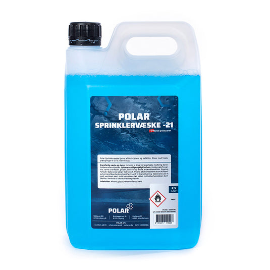 Polar Sprinklervæske -21 grader 2,5L