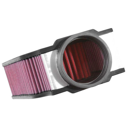 K&N filter E-2998 til Mercedes L4 2.1 Diesel, topvisning af rødt filter