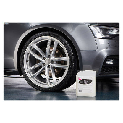 Autoglym Tyre Dressing med High Gloss på dæk | Autoglym dækglans