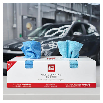 Autoglym Mikrofiberklude i kasse 250gsm 32x32cm 24 stk