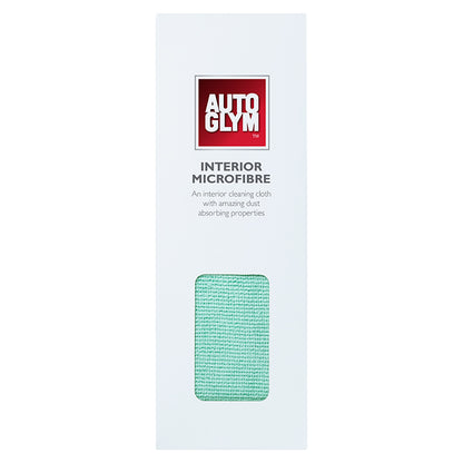 Autoglym Hi-Tec Interiør Mikrofiberklud i hvid emballage med grøn klud