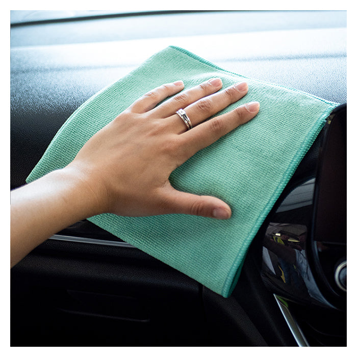 Autoglym Hi-Tec Interior Microfiber Cloth, Green - 40x40cm