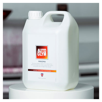Autoglym Magma Flyverustfjerner 2,5L flaske, renser bilens lak og fælge.