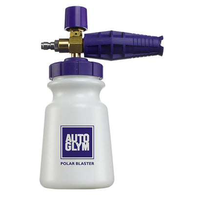 Autoglym Polar Blaster skumlanse med Nilfisk adapter på hvid baggrund