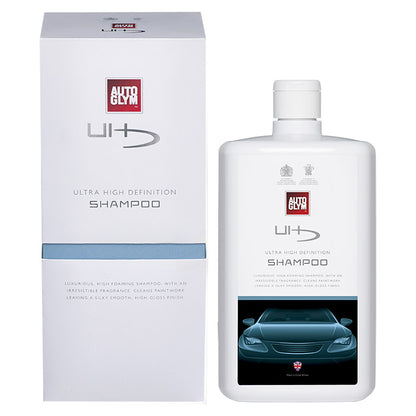 Autoglym UHD Ceramic Coating og Shampoo sæt boks og flaske