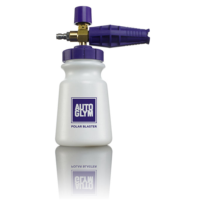 Autoglym Polar Blaster skumlanse med Nilfisk adapter på hvid baggrund