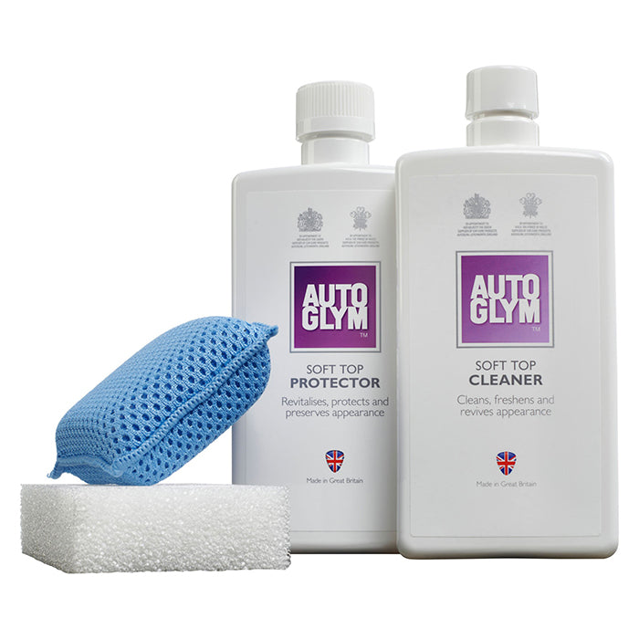 Autoglym Soft Top Clean And Protect 2x500ml kalecherens produktbillede