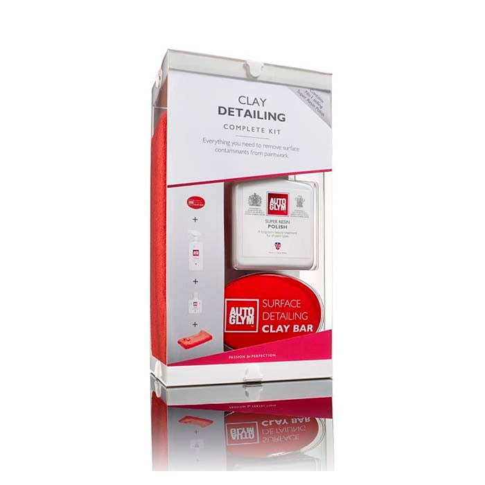 Autoglym Clay Bar Detailing Kit med polish og klud til bilvask