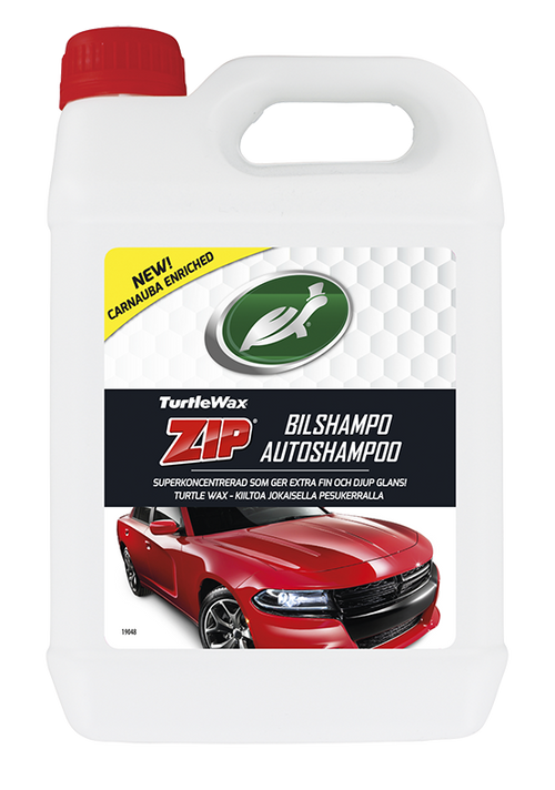 Turtle Wax ZIP Bilshampoo - 2,5L