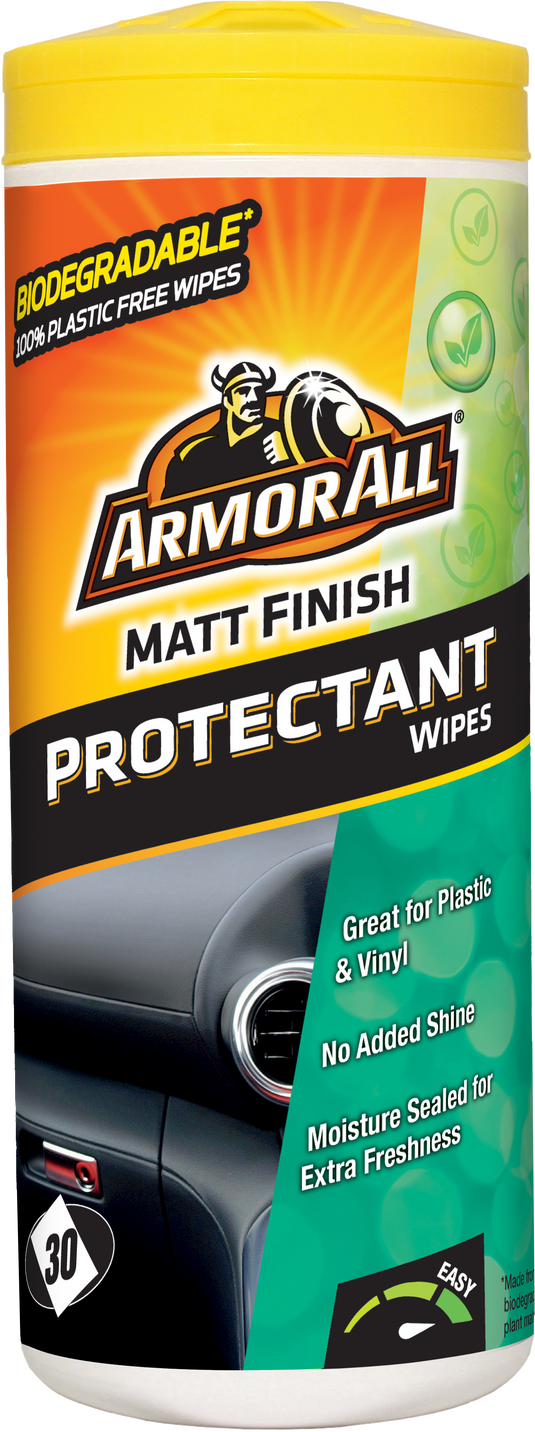Armor All Vinyl Protectant Matt Wipes 30stk