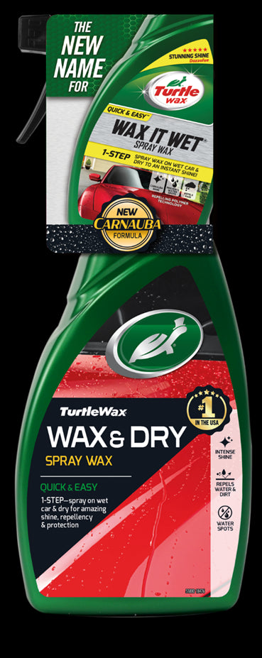 Wax & Dry Spray Wax - 500ml