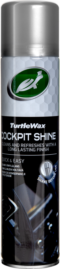 Turtle Wax Cockpit Shine Blank spray 300ml bil interiørpleje