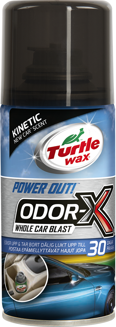 Turtle Wax Odor-X Whole Car Blast New Car 100ml bilduftfjerner aerosol dåse