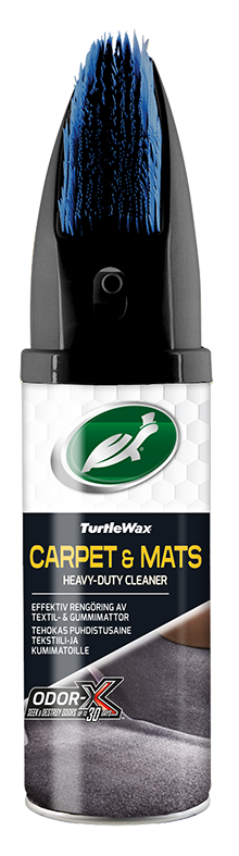 Turtle Wax Power Out Carpet & Rubber rensespray med børste 400ml