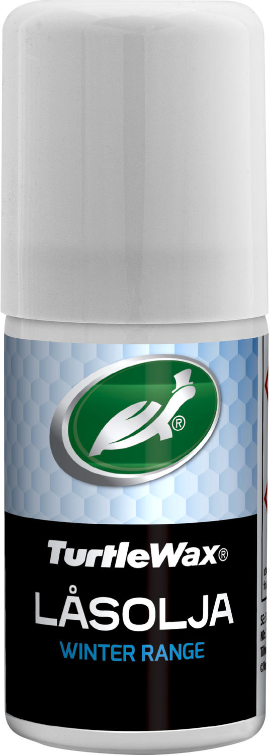 Turtle Wax låsespray med olie, 40ml til frosne låse og smøring