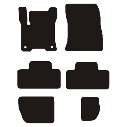 Velourmåtter Mercedes EQB (X243) 2021-