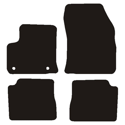 Velour måtter Peugeot e-2008 2020 -