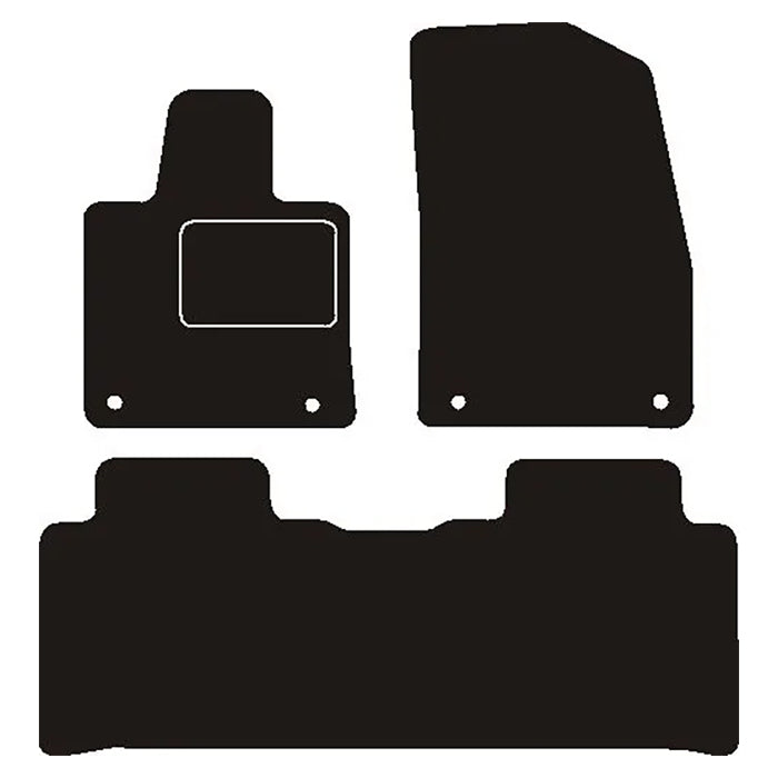 Velourmåtter Xpeng G6 2023-
