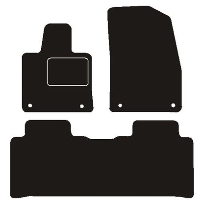 Velourmåtter Xpeng G6 2023-