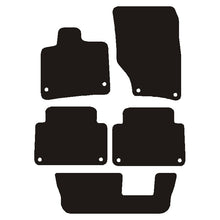 Måtter Audi Q7 2006-2015 Sort Nålefilt produktbillede