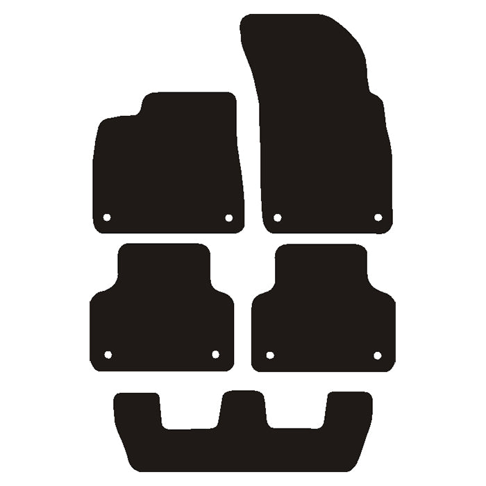 Måtter Audi Q7 5P 2016- produktbillede