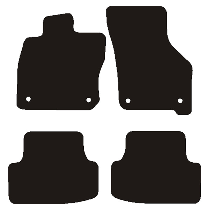 Måtter Audi A3 limousine+sportback 8Y MHEV 2024 - produktbillede