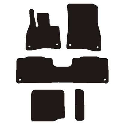 Måtter Mercedes EQS SUV (X296) 7P 2022-
