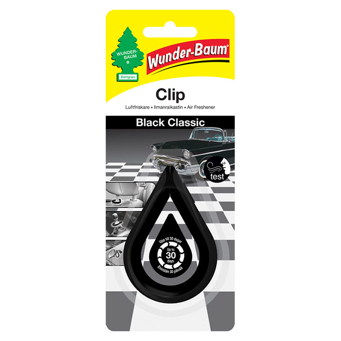 Wunderbaum Clips - black Classic produktbillede
