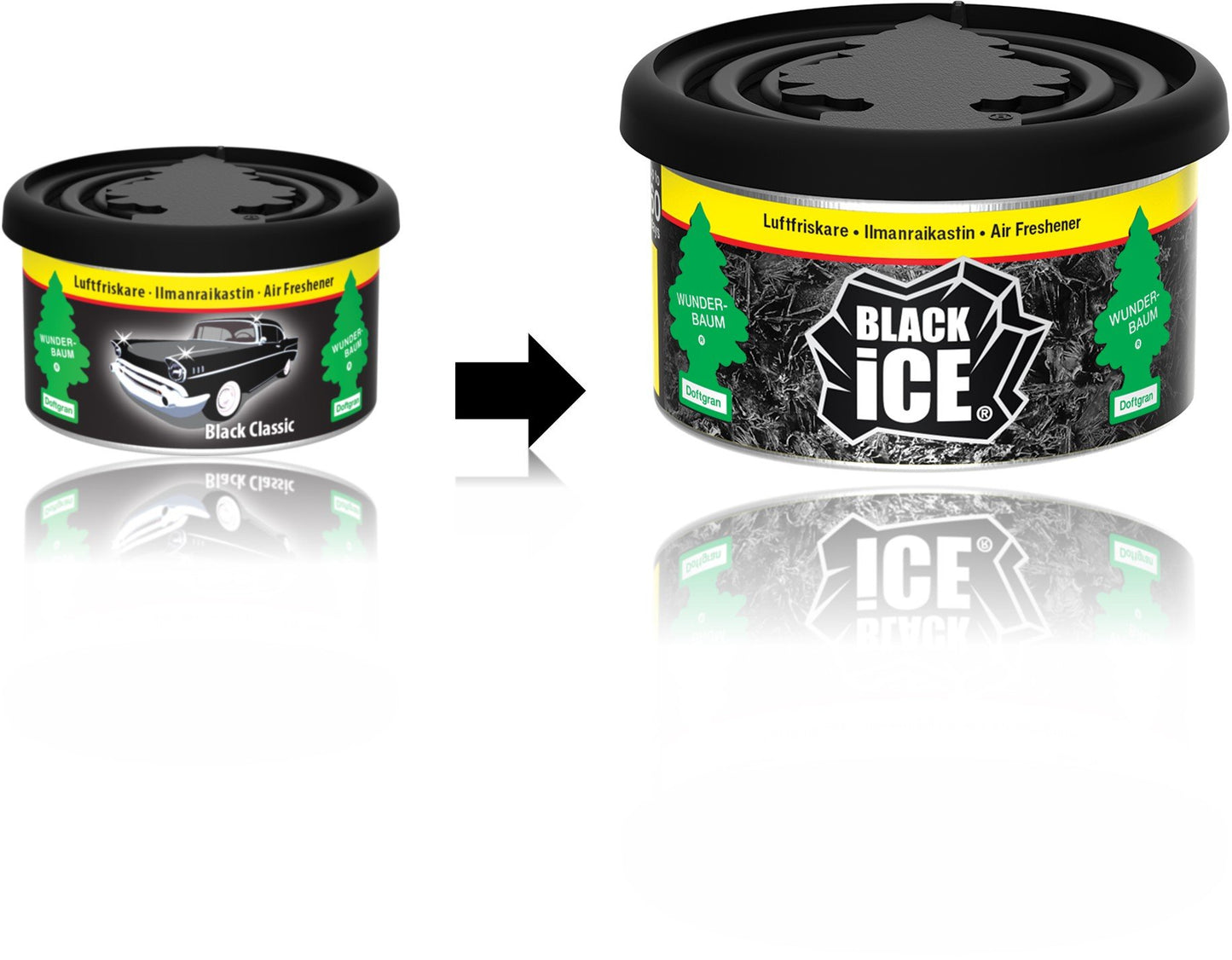 Black Ice Fiber Can
