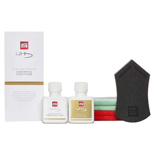 Autoglym Ultra High Definition Ceramic Coating sæt med klude og svamp