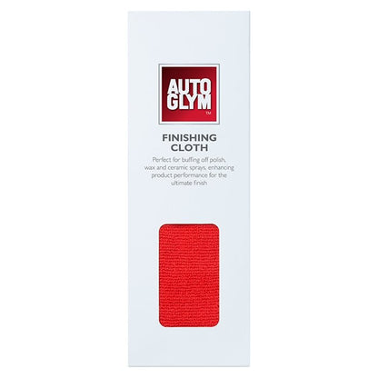 Rød Hi-Tech Finishing Mikrofiberklud - 40x40cm