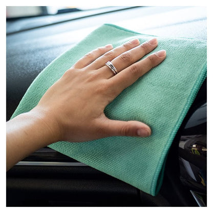Hi-Tec Interiør Mikrofiberklud, Grøn - 40x40cm